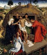 Roger Van Der Weyden The Beweinung oil